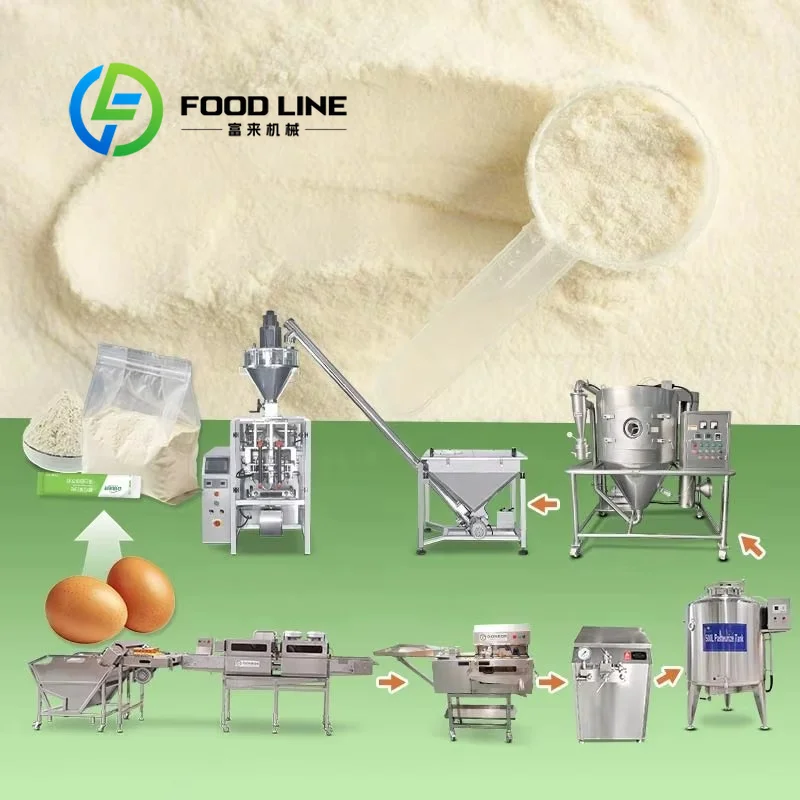Food Protein Snacks - Tam Otomatik Yumurta Proteini Tozu Atıştırmalık