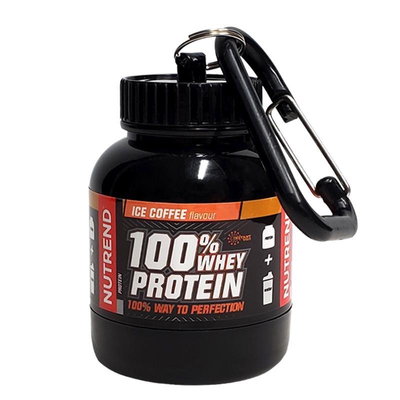 Protein Bar Box - 100/200ml Taşınabilir Protein Tozu Takviyesi Kabı
