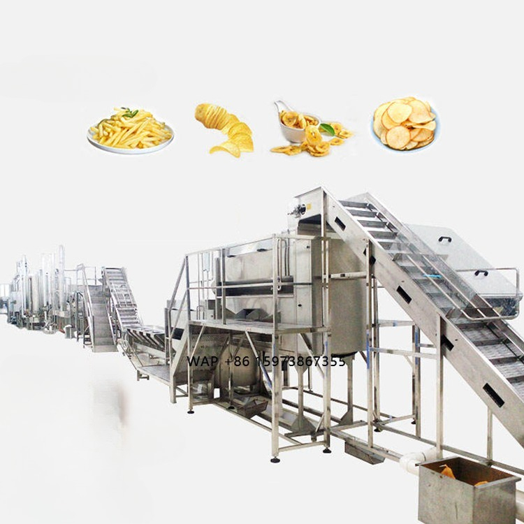 Food Snacks Chips - Atıştırmalık Yiyecekler Tam Otomatik Fırınlanmış Patates