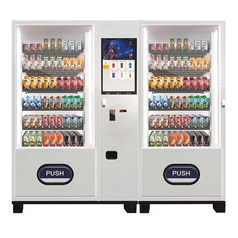 Food Snacks Vending Machine - Otomatik Soğuk İçecek Otomatı Akıllı İçecek