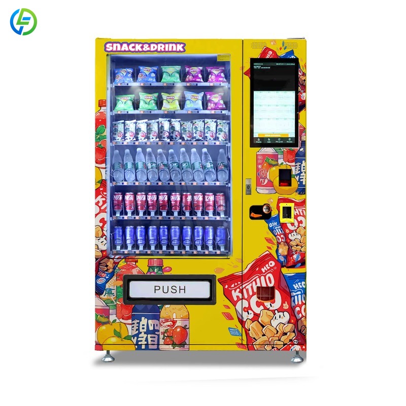 Food Snacks Vending Machine - Özelleştirilmiş 24 Saat Yiyecek ve İçecek