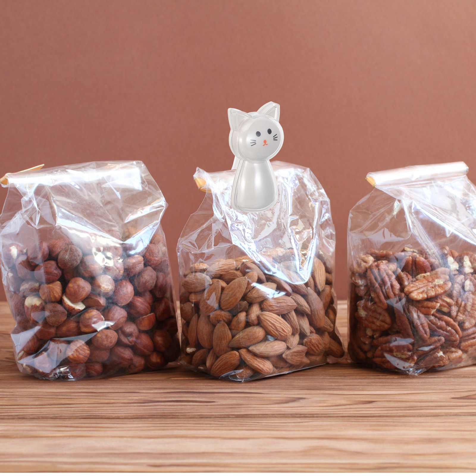 Food Snacks Chips - 2 Adet Sevimli Kedi Desenli Atıştırmalık