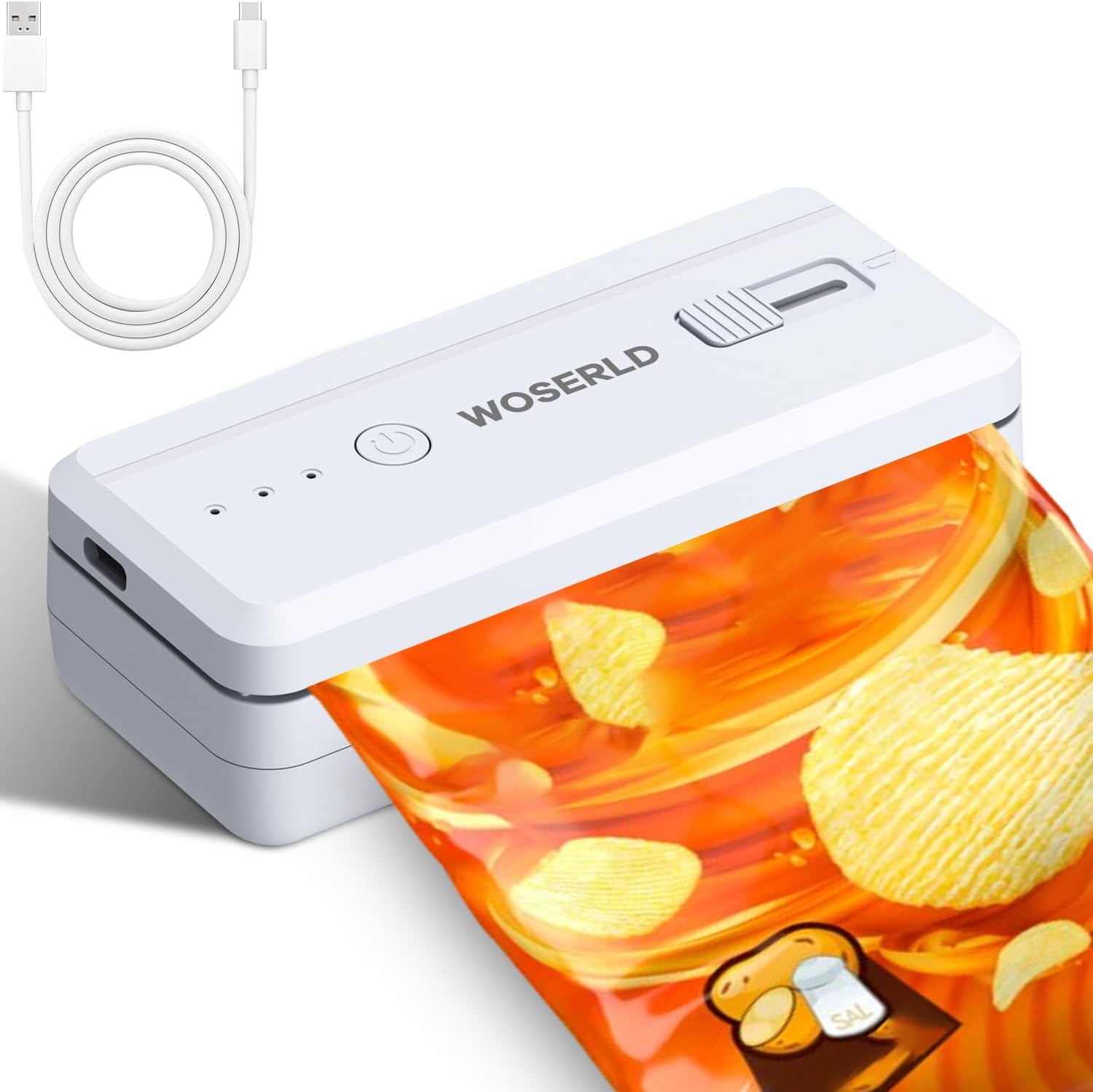 Mini Poşet Kapatıcı, LED Işıkl - Food Snacks Chips incelemesi ve fiyatı