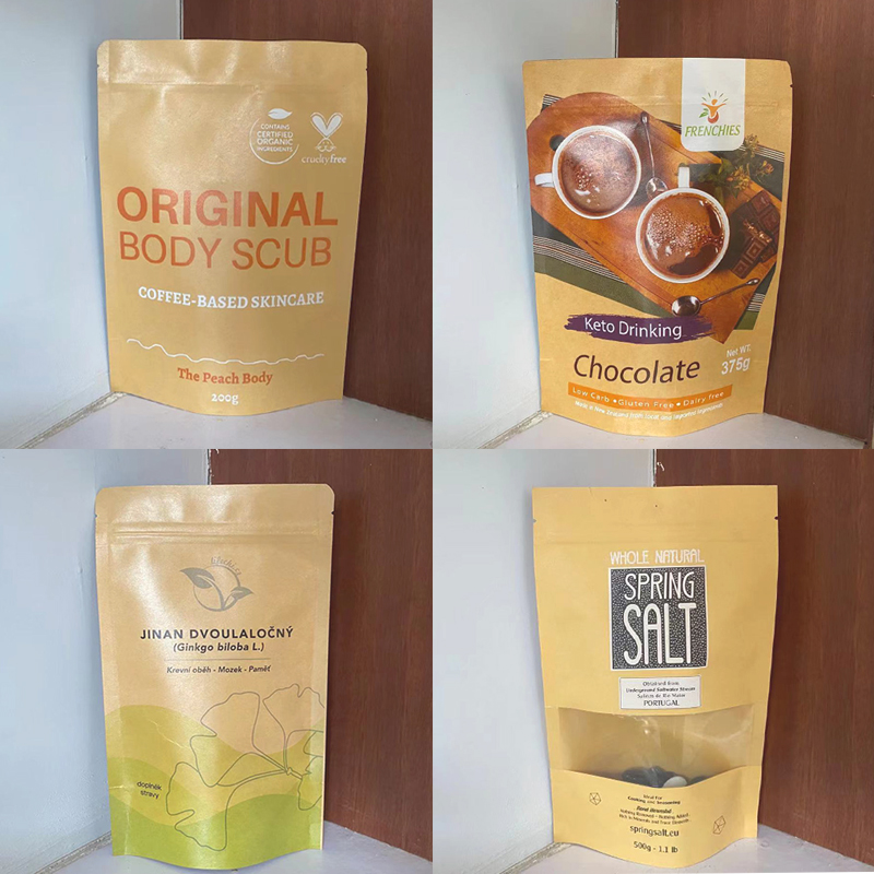 Özel LOGO Baskılı Kahverengi K - Logo Food Snack incelemesi ve fiyatı