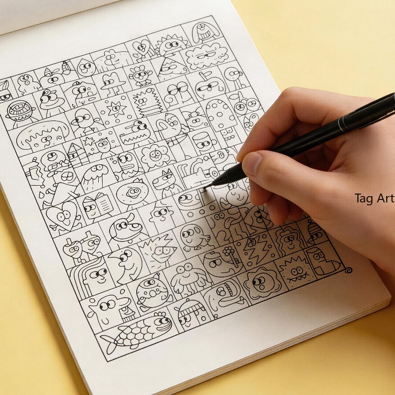 Endişe Giderici El Çizimleri K - Food And Snacks Coloring Book Bold And Easy incelemesi ve fiyatı
