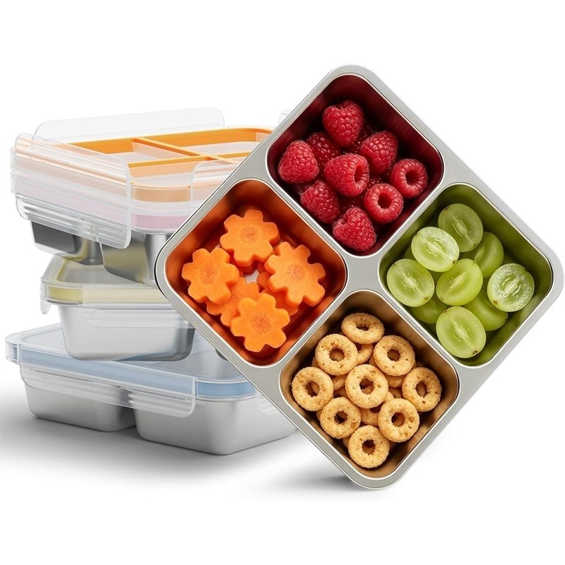 GIGI 4'lü Paslanmaz Çelik Atış - Food Snacks Box incelemesi ve fiyatı