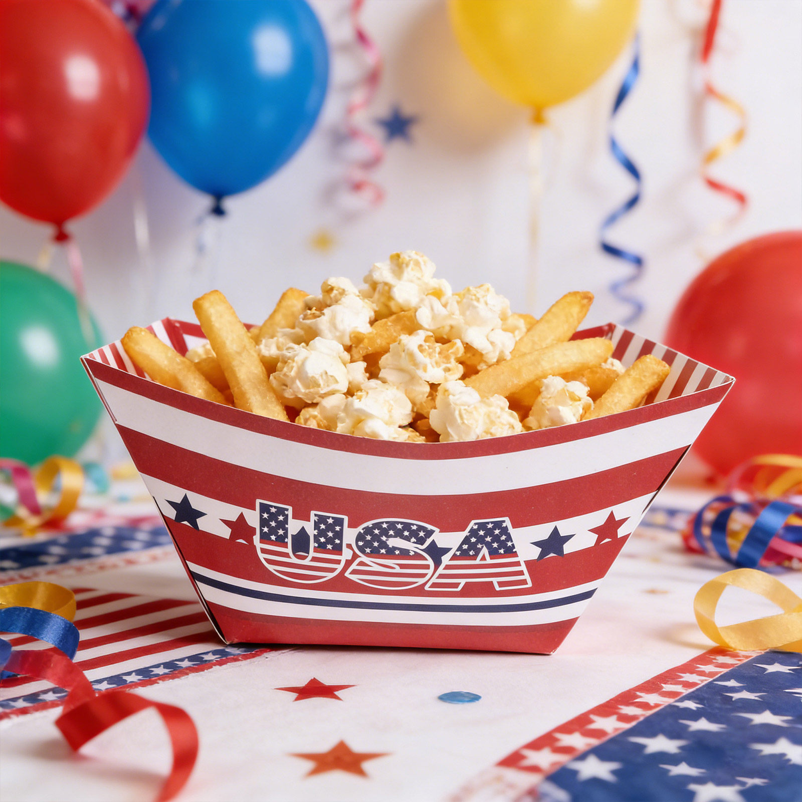 12 adet Bağımsızlık Günü Parti - Food Snacks Box incelemesi ve fiyatı