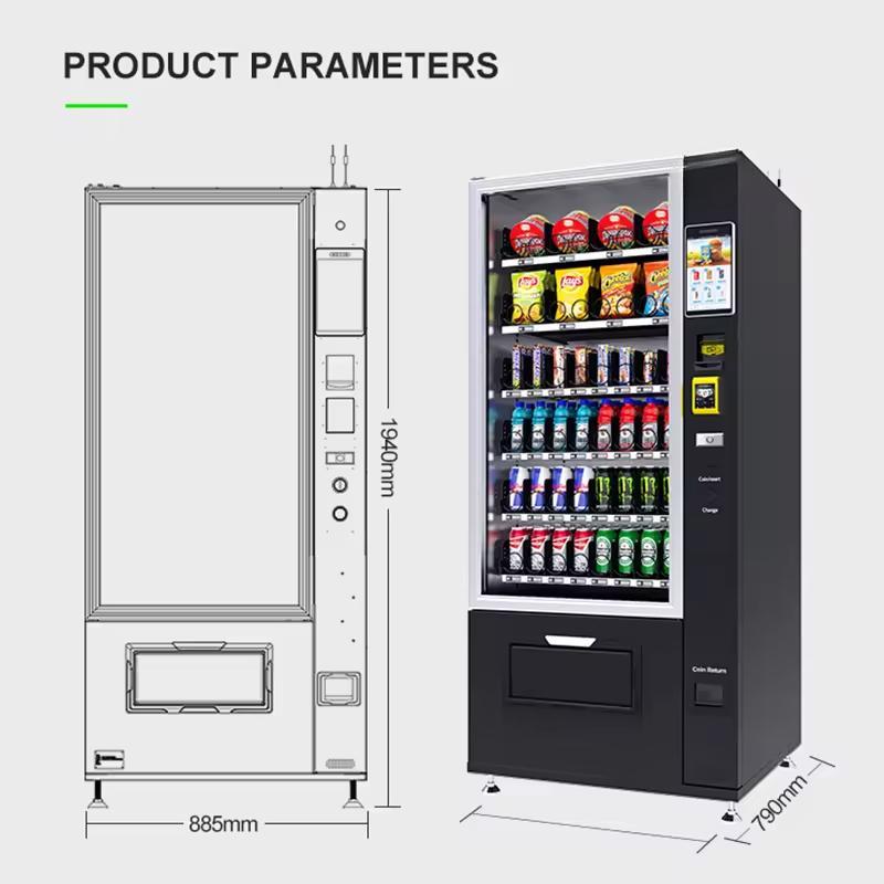 Klasik Kombinasyonlu Otomat, Y - Food Snacks Vending Machine incelemesi ve fiyatı