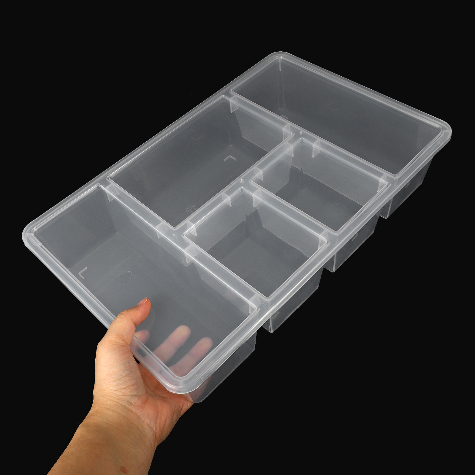 5 Bölmeli Sebze Tepsisi Gıda S - Food Snacks Box incelemesi ve fiyatı