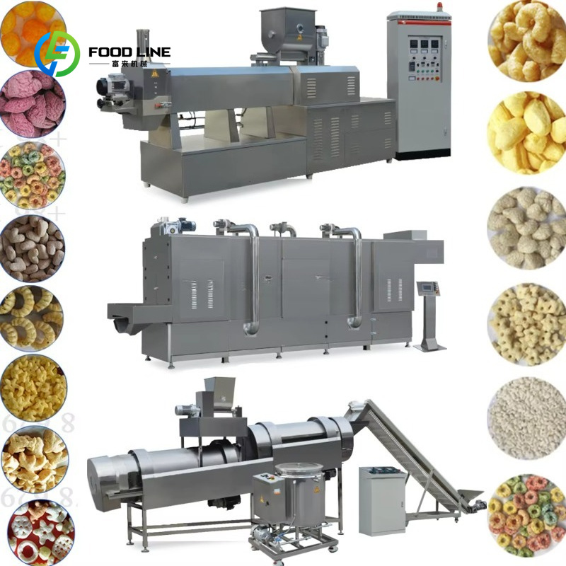Özelleştirilmiş Çift Vidalı Ek - Food Snacks Making Machine incelemesi ve fiyatı