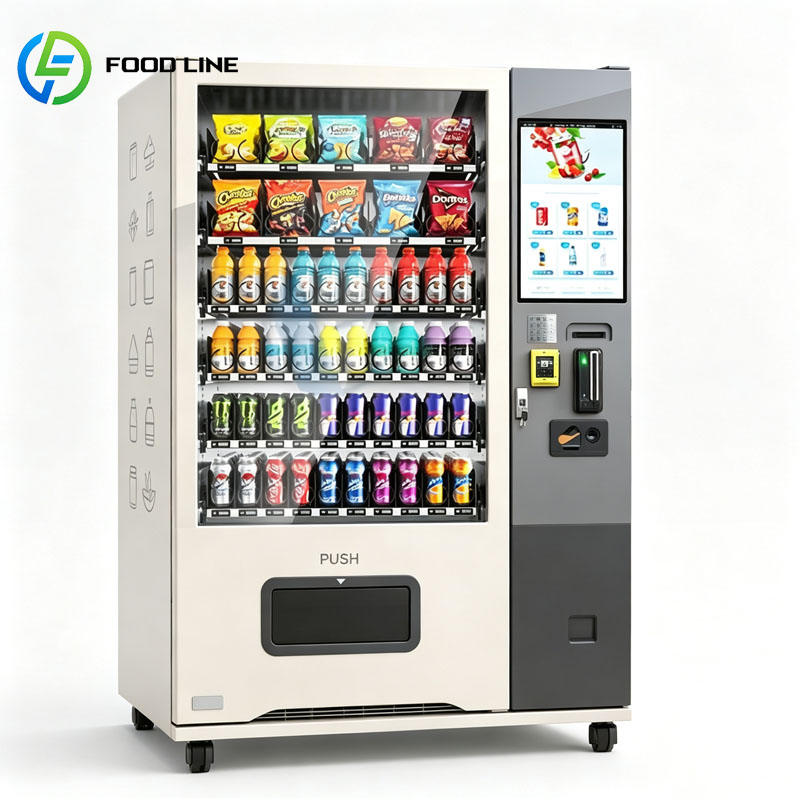 İçecek Otomatı Ticari Otomatik - Food Snacks Vending Machine incelemesi ve fiyatı
