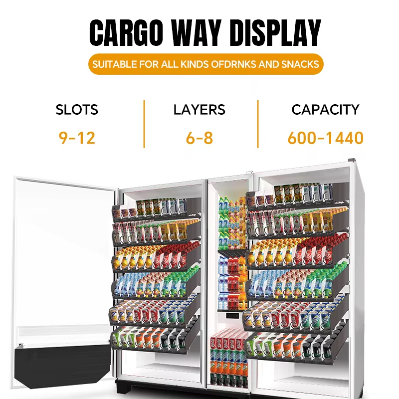 Otomatik Soğuk İçecek Otomatı  - Food Snacks Vending Machine incelemesi ve fiyatı