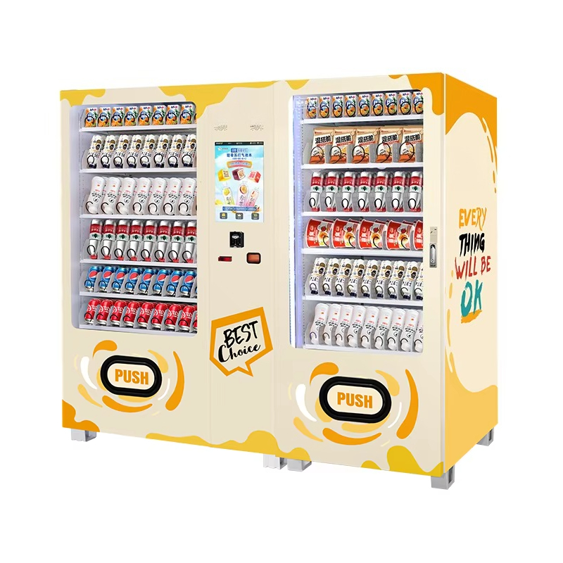 Otomatik Soğuk İçecek Otomatı  - Food Snacks Vending Machine incelemesi ve fiyatı