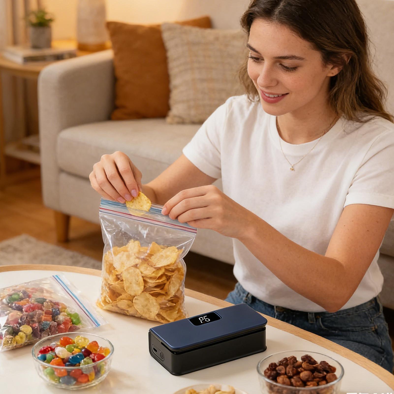 Manyetik Poşet Kapatma Makines - Food Snacks Wholesale incelemesi ve fiyatı