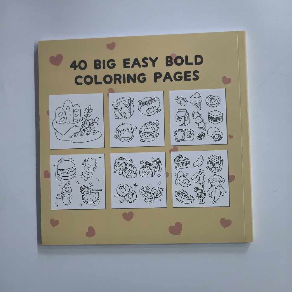 Yiyecek, İçecek ve Tatlılar Ye - Food And Snacks Coloring Book Bold And Easy incelemesi ve fiyatı