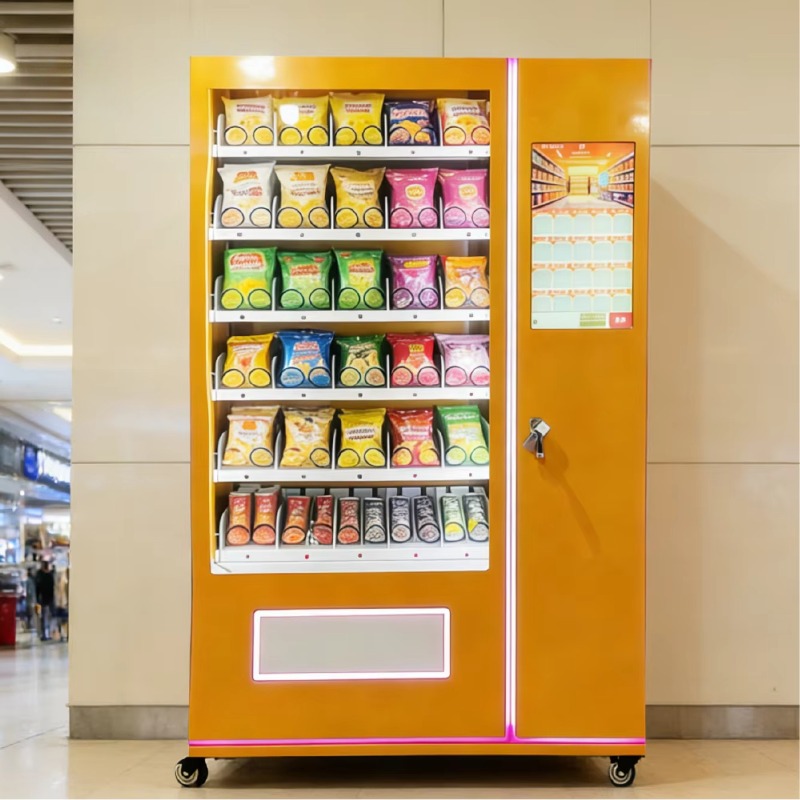 Otomatik Atıştırmalık Otomatı  - Food Snacks Vending Machine incelemesi ve fiyatı