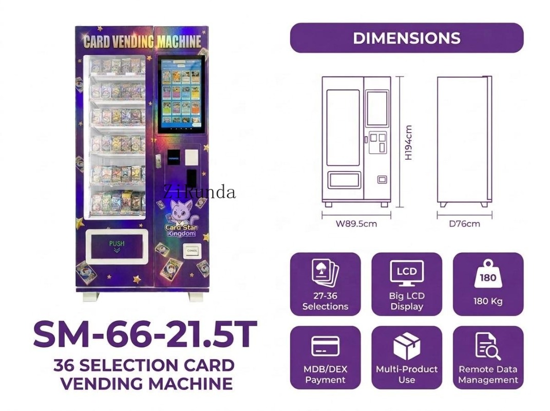 Güzellik ürünleri, otomatlar,  - Food Snacks Vending Machine incelemesi ve fiyatı