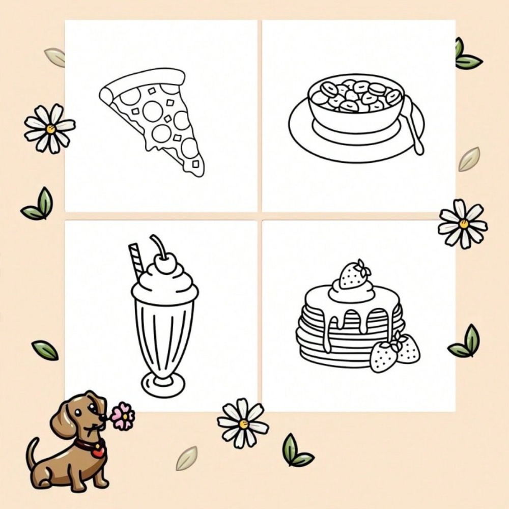 Yiyecek ve Atıştırmalıklar Boy - Food And Snacks Coloring Book Bold And Easy incelemesi ve fiyatı
