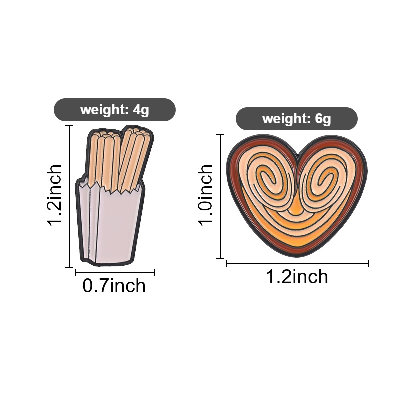 Komik Atıştırmalık Emaye Rozet - Food Snacks Gifts incelemesi ve fiyatı