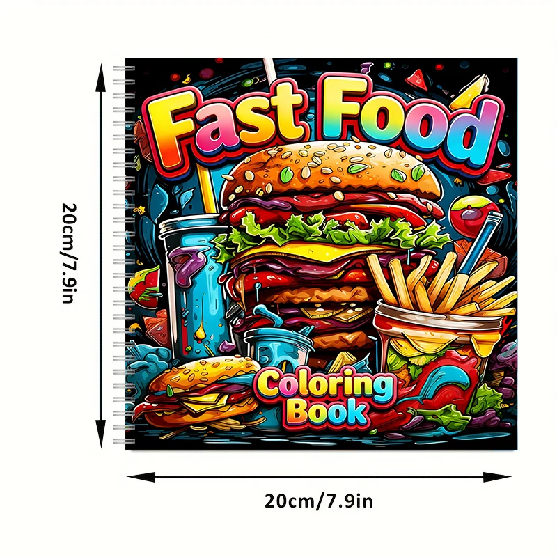 Yetişkinler için Hızlı Yemek B - Food And Snacks Coloring Book Bold And Easy incelemesi ve fiyatı